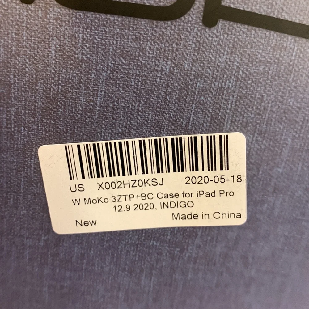 Brand new MOKO IPad case for a IPad Pro 12.9 2020 or newer